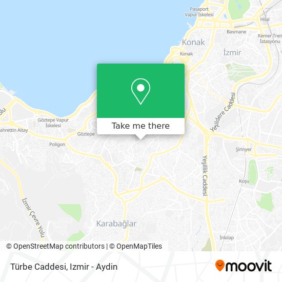 Türbe Caddesi map