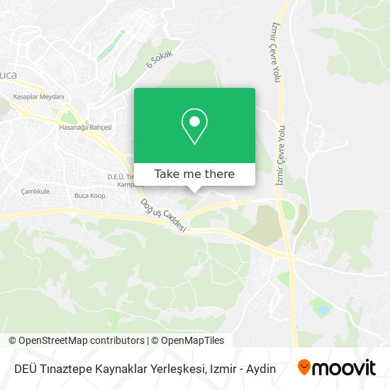 DEÜ Tınaztepe Kaynaklar Yerleşkesi map