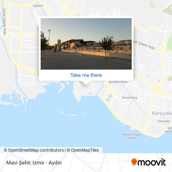 Mavi Şehir map