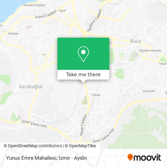 Yunus Emre Mahallesi map