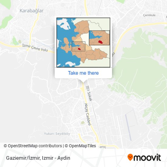 Gaziemir/İzmir map