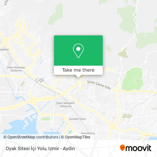 Oyak Sitesi İçi Yolu map