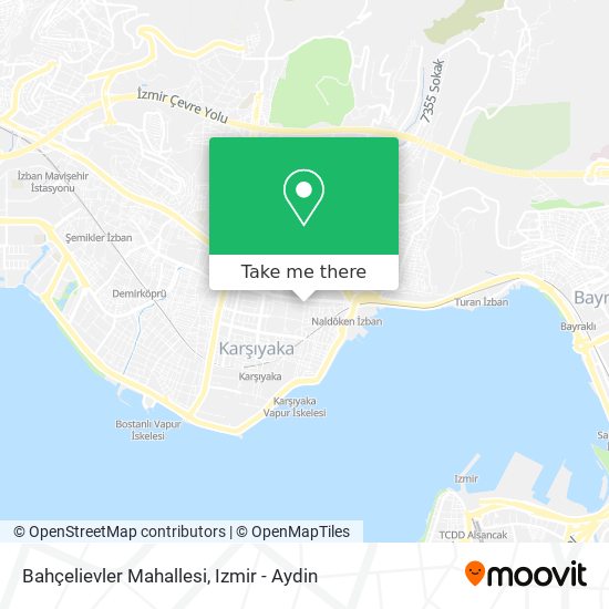 Bahçelievler Mahallesi map