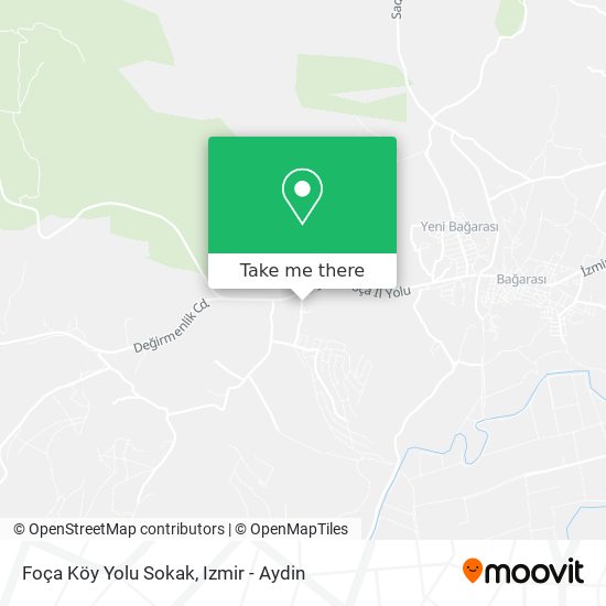 Foça Köy Yolu Sokak map