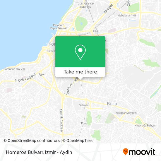 Homeros Bulvarı map