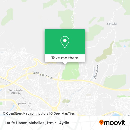 Latife Hanım Mahallesi map