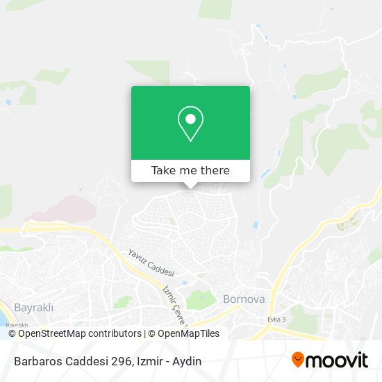 Barbaros Caddesi 296 map