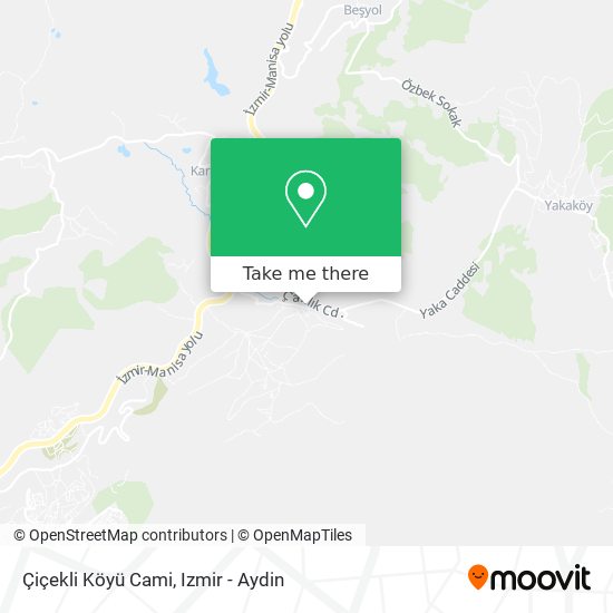 Çiçekli Köyü Cami map