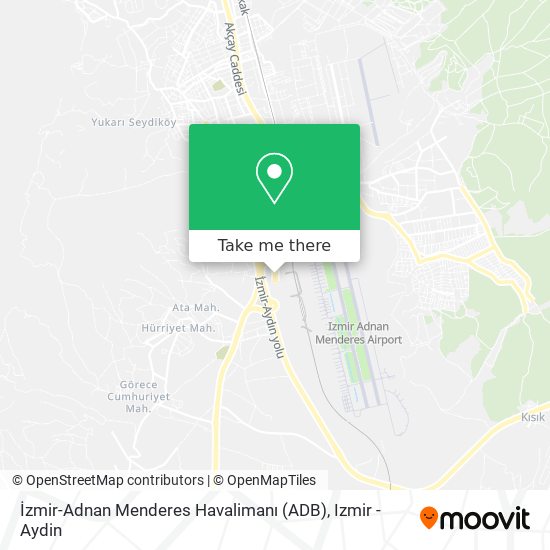 İzmir-Adnan Menderes Havalimanı (ADB) map