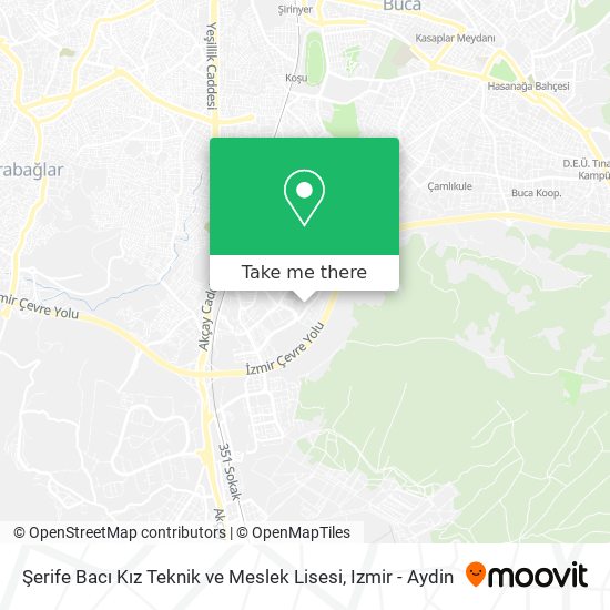 Şerife Bacı Kız Teknik ve Meslek Lisesi map