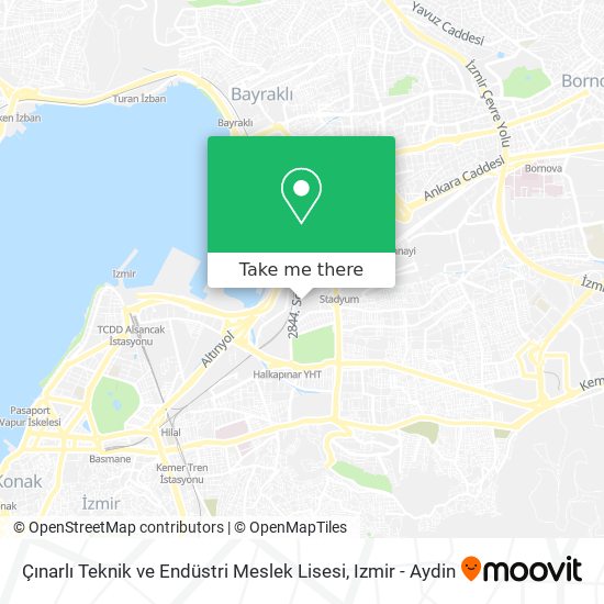 Çınarlı Teknik ve Endüstri Meslek Lisesi map