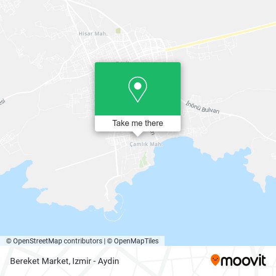Bereket Market map