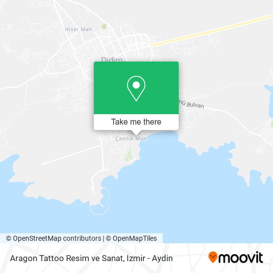 Aragon Tattoo Resim ve Sanat map