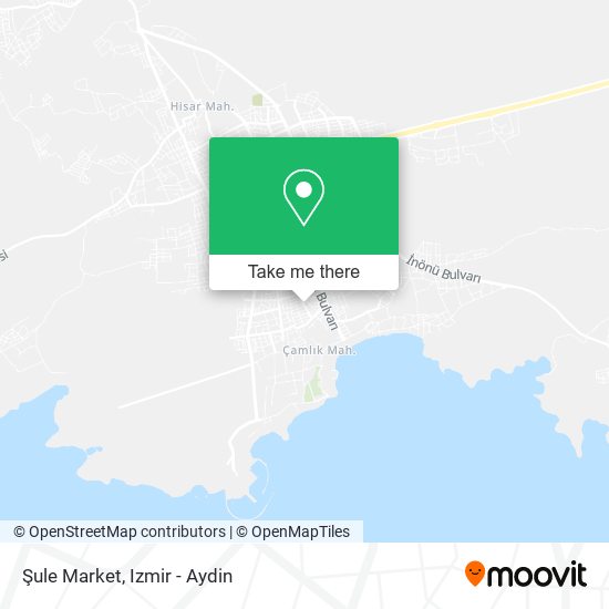 Şule Market map