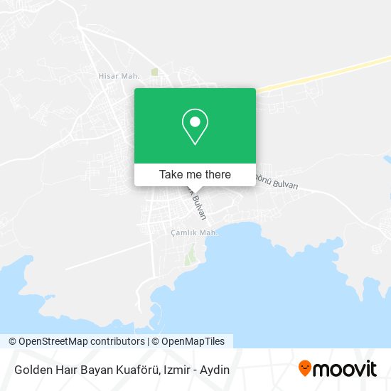 Golden Haır Bayan Kuaförü map