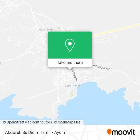 Akdoruk Su Didim map