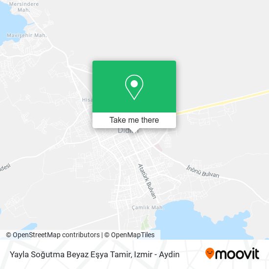 Yayla Soğutma Beyaz Eşya Tamir map