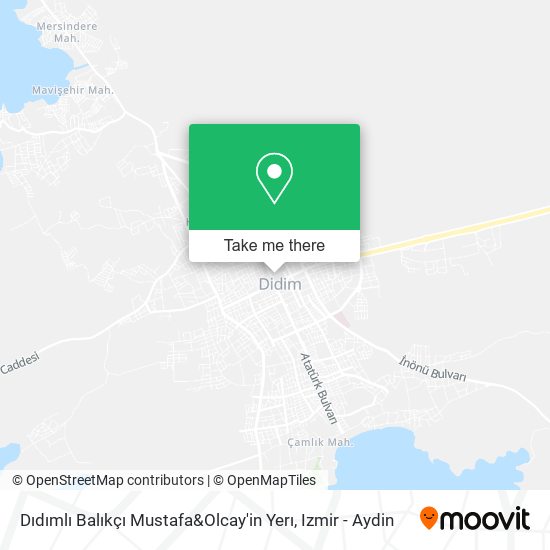 Dıdımlı Balıkçı Mustafa&Olcay'in Yerı map