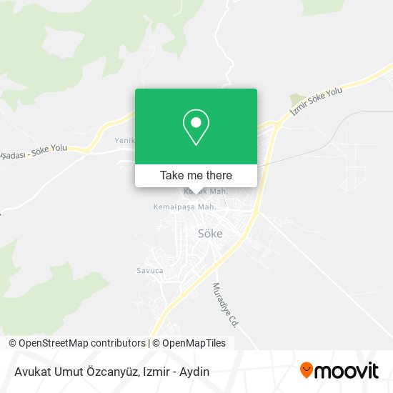 Avukat Umut Özcanyüz map