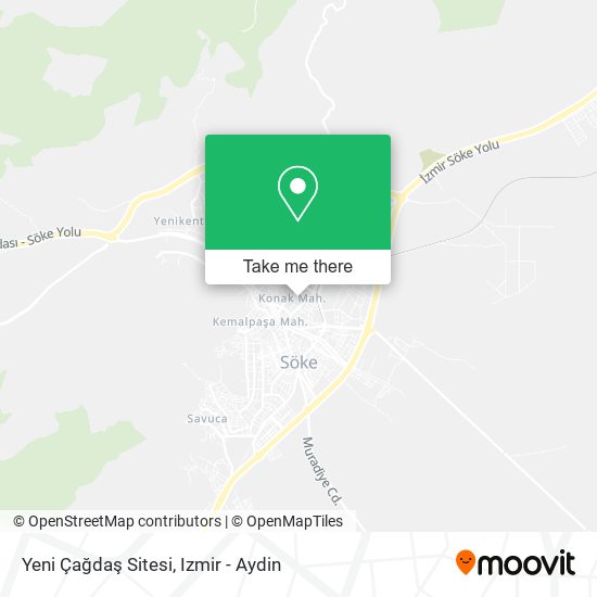 Yeni Çağdaş Sitesi map