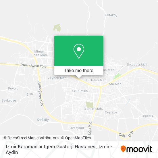 Izmir Karamanlar Igem Gastorji Hastanesi map