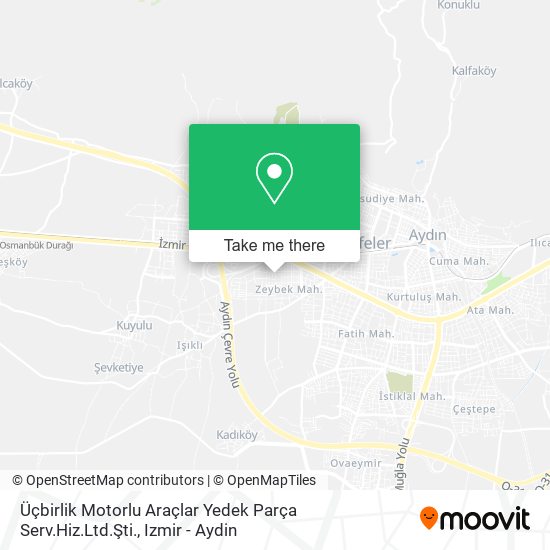 Üçbirlik Motorlu Araçlar Yedek Parça Serv.Hiz.Ltd.Şti. map