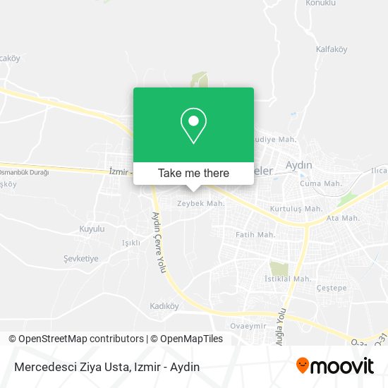 Mercedesci Ziya Usta map