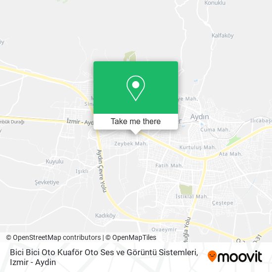 Bici Bici Oto Kuaför Oto Ses ve Görüntü Sistemleri map