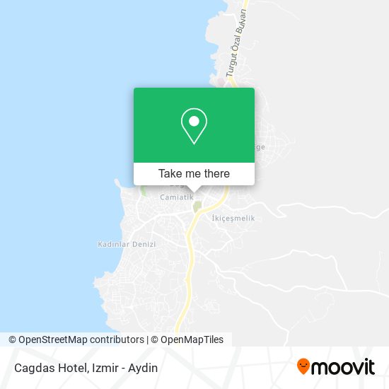 Cagdas Hotel map