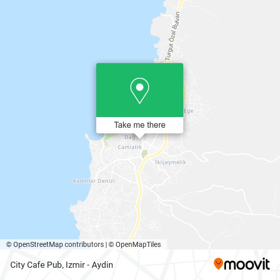 City Cafe Pub map