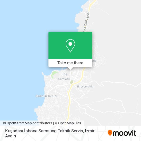 Kuşadası İphone Samsung Teknik Servis map