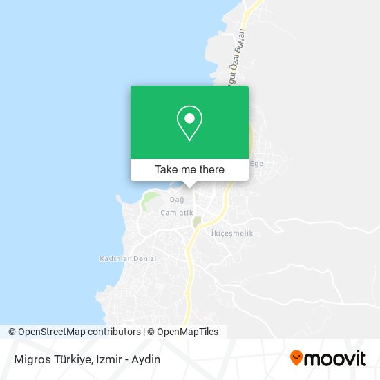 Migros Türkiye map