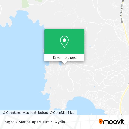 Sıgacık Marına Apart map