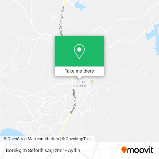 Börekçim Seferihisar map