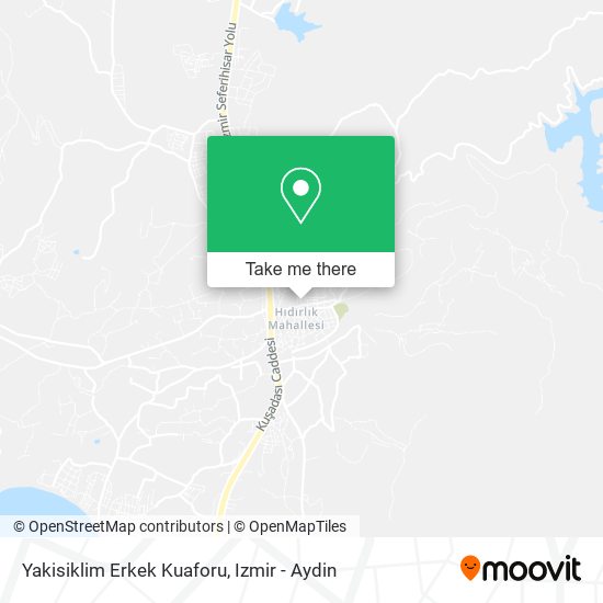 Yakisiklim Erkek Kuaforu map