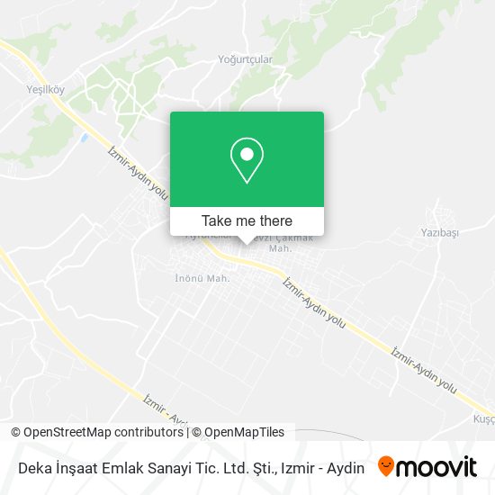 Deka İnşaat Emlak Sanayi Tic. Ltd. Şti. map