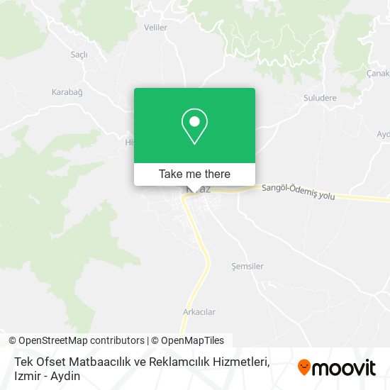 Tek Ofset Matbaacılık ve Reklamcılık Hizmetleri map