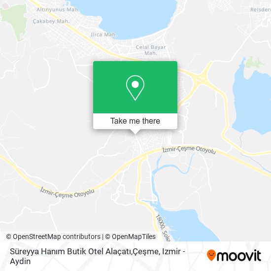 Süreyya Hanım Butik Otel Alaçatı,Çeşme map
