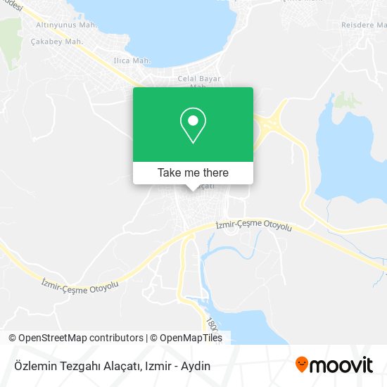 Özlemin Tezgahı Alaçatı map