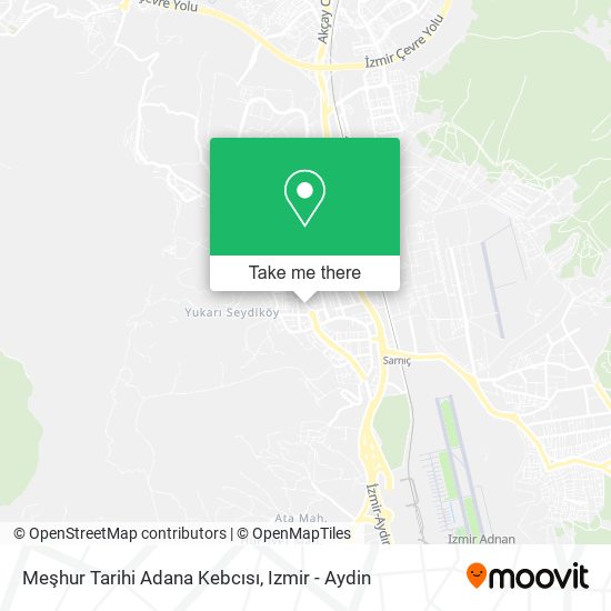 Meşhur Tarihi Adana Kebcısı map