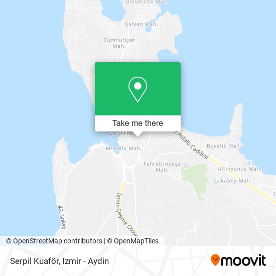 Serpil Kuaför map