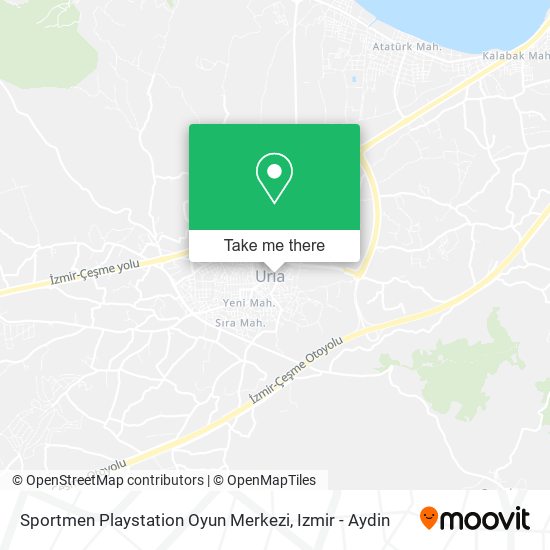 Sportmen Playstation Oyun Merkezi map
