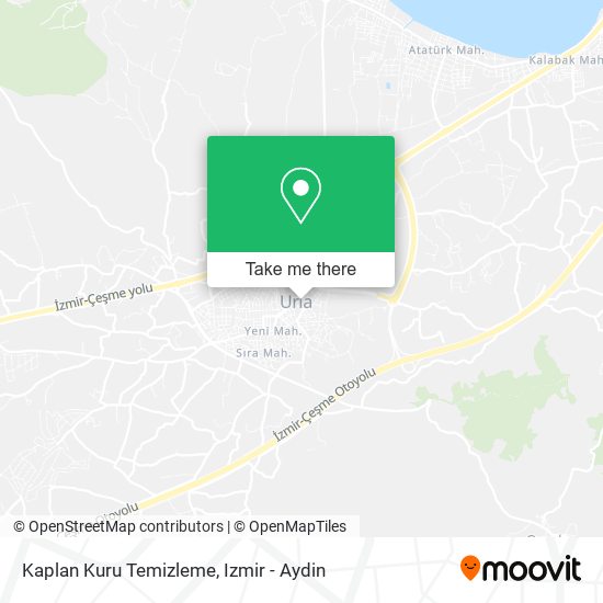 Kaplan Kuru Temizleme map