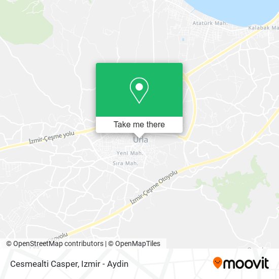 Cesmealti Casper map