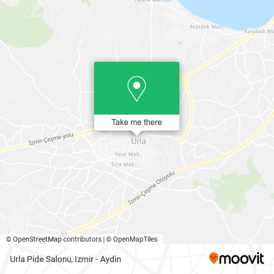 Urla Pide Salonu map