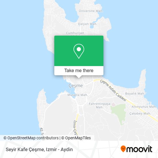 Seyir Kafe Çeşme map