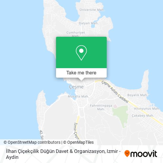 İlhan Çiçekçilik Düğün Davet & Organizasyon map