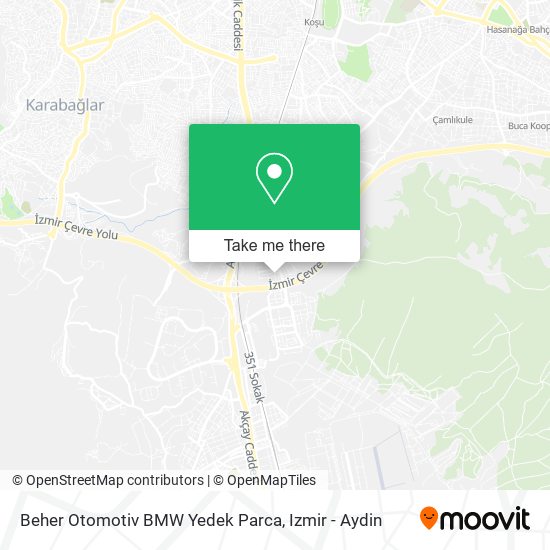 Beher Otomotiv BMW Yedek Parca map