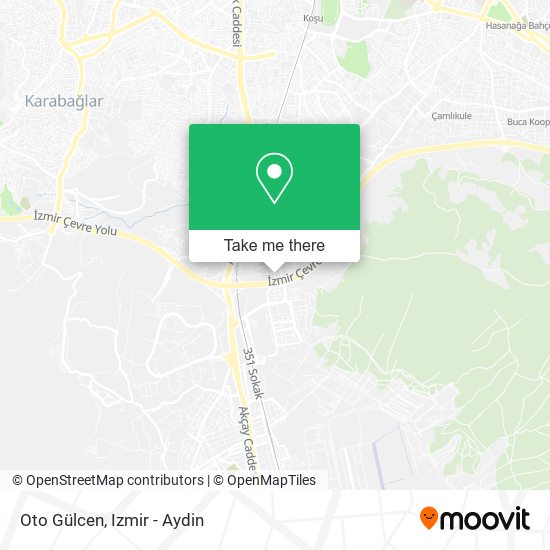 Oto Gülcen map