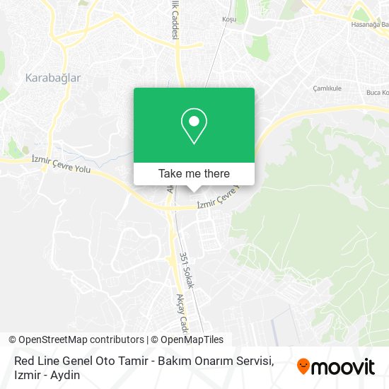 Red Line Genel Oto Tamir - Bakım Onarım Servisi map